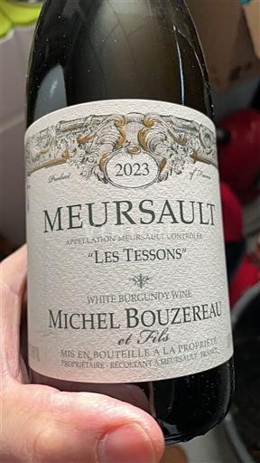 Borgoña Meursault Michel Bouzereau Et Fils "Les Tessons" 2023