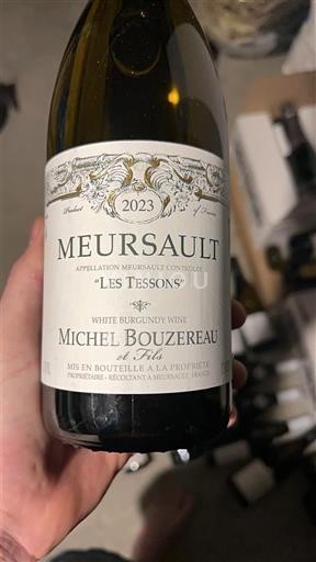 Borgogna Meursault Michel Bouzereau Et Fils "Les Tessons" 2023