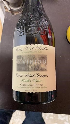 Thung lũng Rhône Côtes-du-rhône Clos Val Seille Saint Georges 2022