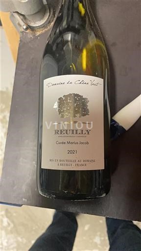 Loire Valley Reuilly Domaine Chêne Vert Marius Jacob 2021