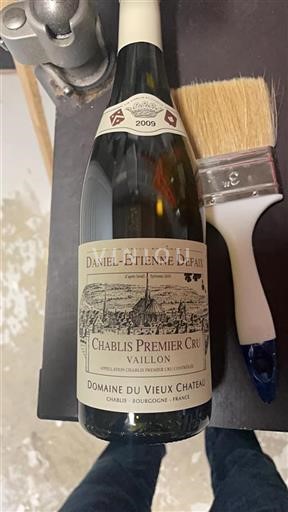 Borgonha Chablis premier cru Premier Cru Danieletienne Defaix Vaillon 2009