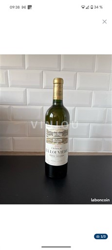 Bordeaux Pessac-Léognan Château La Louvière 2001