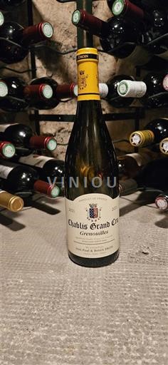 Burgundsko Chablis Grand Cru Grand Cru Jeanpaul & Benoît Droin Grenouilles 2021