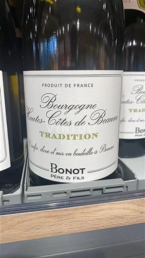 Bourgogne Hautes Côtes de Beaune Bonot Père & Fils Tradition 2023