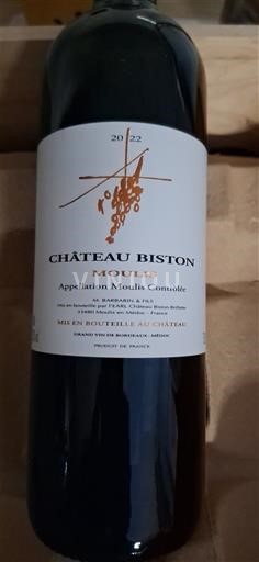 Bordeaux Moulis-en-Médoc Château Bistonbrillette 2022