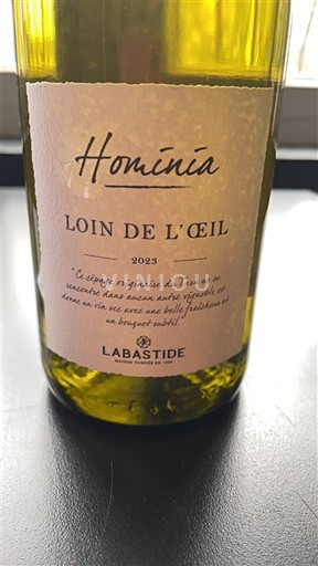 Verërat Blanc sec Hominia Château La Bastide 2023 Francë Jugperëndim Gaillac AOC