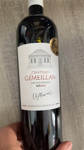 Bordeaux Médoc Cru Bourgeois Château Gemeillan Không niên vụ