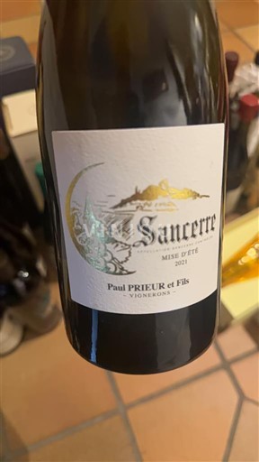 Dolina Loare Сансер Paul Prieur Et Fils Mise d'Été 2021