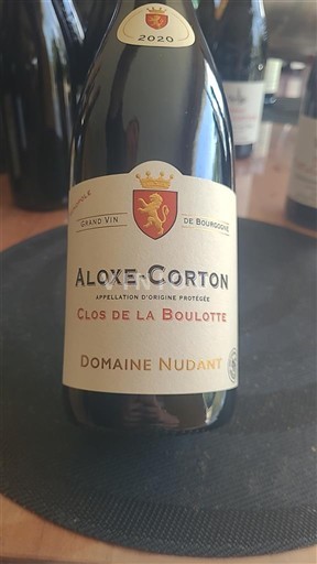 Bourgogne Aloxe-Corton Domaine Nudant Clos de la boulotte 2020
