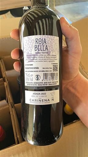 Aragonien Cariñena Roja Bella 2022
