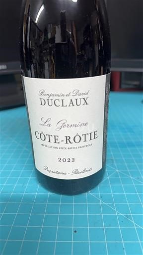 Thung lũng Rhône Côte-rôtie Benjamin Et David Duclaux La germine 2022