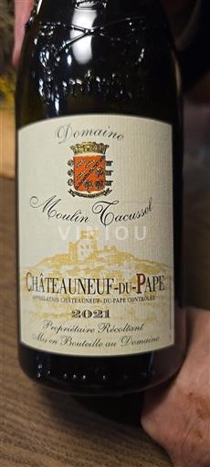 Rhône-dalen Châteauneuf-du-Pape Domaine Moulin Tacussel 2021