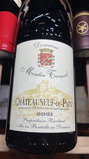 Údolí Rhôny Châteauneuf-du-Pape Domaine Moulin Tacussel 2021