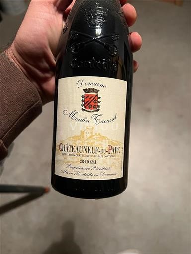 Vallée du Rhône Châteauneuf-du-pape Domaine Moulin Tacussel 2021
