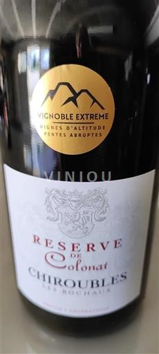 Beaujolais Chiroubles Colonnat Réserve de Colonnat 2023
