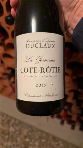 Rhônevallei Côte-rôtie Duclaux La Germine 2017
