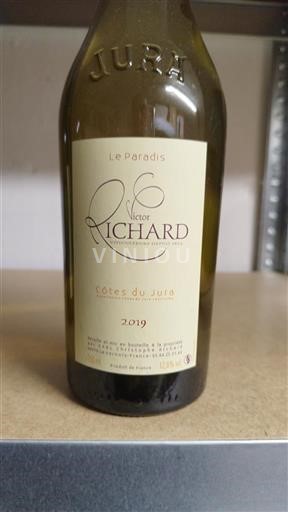 Jura Côtes-du-Jura Victor Richard Le Paradis 2019