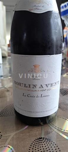 Beaujolais Moulin-à-vent Vignes Et Terroirs Du Beaujolais La Croix des Louves Neročník