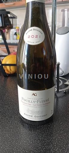 Burgundsko Pouilly-fuissé Premier Cru André Goichot Le Clos Reyssier 2021