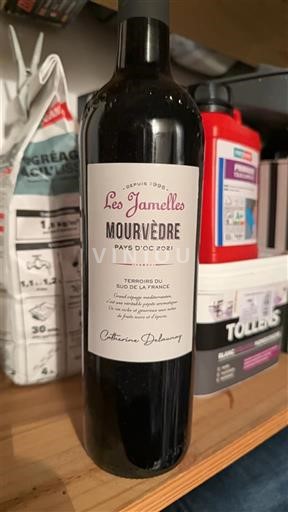 Languedoc e Roussillon Pays d'oc Les Jamelles Mourvèdre 2021