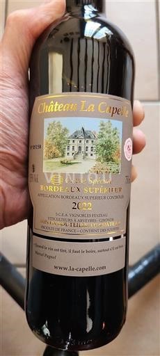 Bordéus Bordeaux Superior Château La Capelle Spéciale 2022