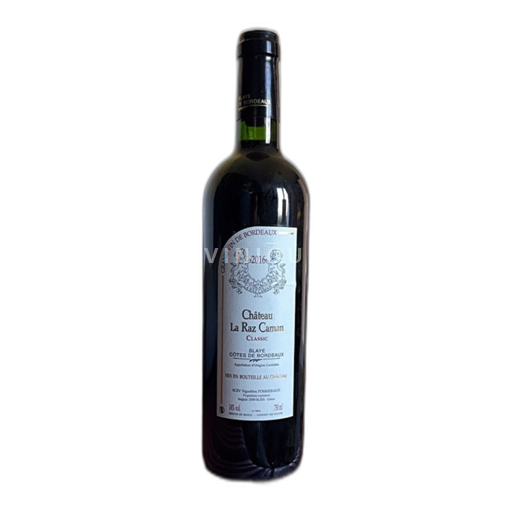 Bordeaux Blaye Côtes de Bordeaux Château La Raz Caman Classic 2016