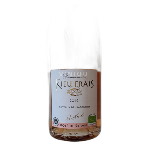 Alpen und Rhônetal Coteaux des Baronnies Domaine du Rieu Frais Rosé de Syrah 2019