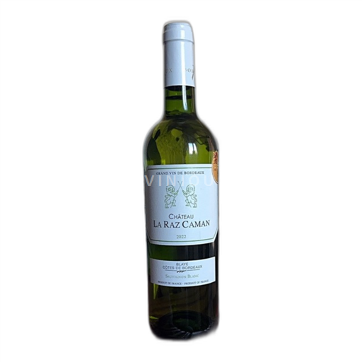 Bordeaux Blaye Côtes de Bordeaux Château La Raz Caman 2018