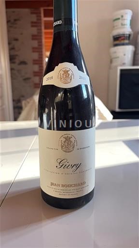 Bourgogne Givry Jean Bouchard 2018