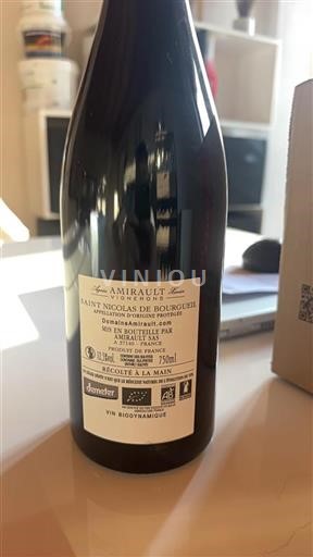 Vallée de la Loire Saint-Nicolas-De-Bourgueil Agnès Et Xavier Amirault 2023