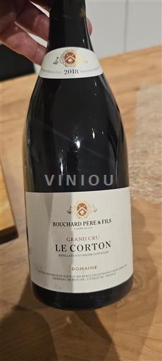 Bourgogne Grande-rue Grand Cru Bouchard Père & Fils Le Corton 2018