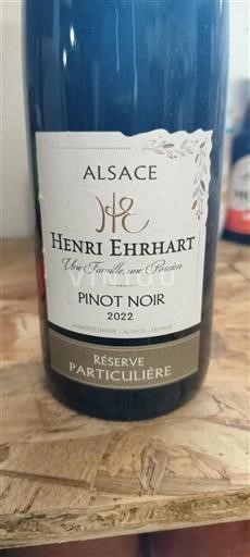 Alsace Henri Ehrhart Réserve Particulière 2022