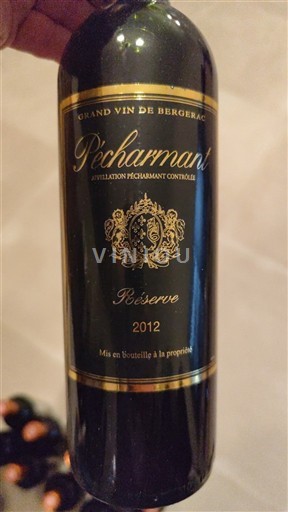 Tây Nam Pécharmant Réserve 2012