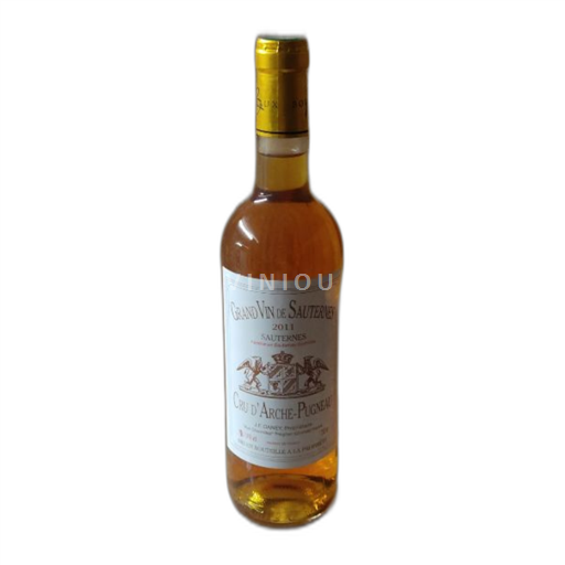Bordeaux Sauternes Cru Arche Pugneau 2011