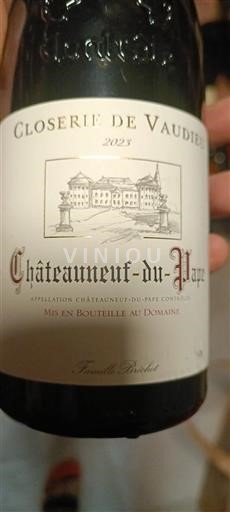 Rhône-dalen Châteauneuf-du-Pape Closerie De Vaudieu 2023