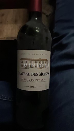 Bordeaux Lalande-de-pomerol Château Des Moines 2015