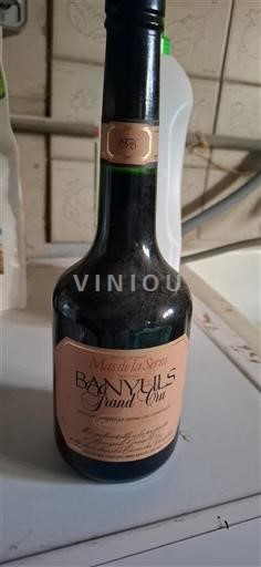 Roussillon Banyuls Grand Cru Mas De La Serre 1976