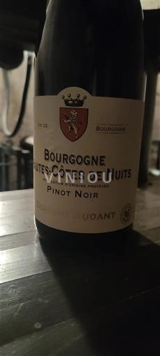 Burgundy Hautes Côtes de Nuits Domaine Nudant Pinot Noir 2023
