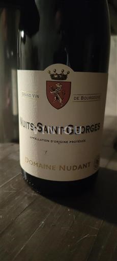 Bourgogne Nuits-saint-georges Domaine Nudant 2022
