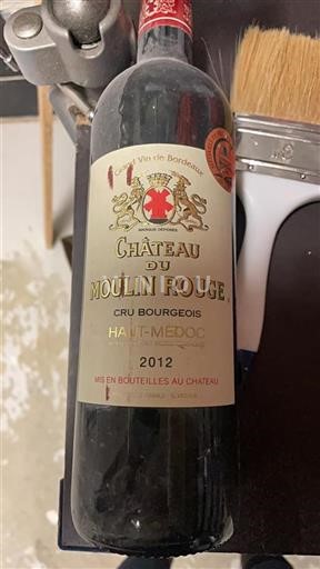 Bordeaux Haut-Médoc Cru Bourgeois Château Moulin Rouge 2012
