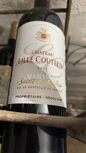 Burdeos Saint-Estèphe Château Lille Coutelin 2015