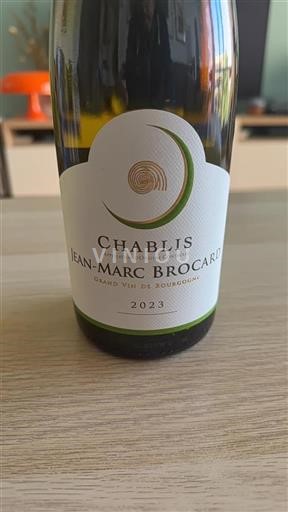 Burgundi Chablis Domaine Jeanmarc Brocard 2023