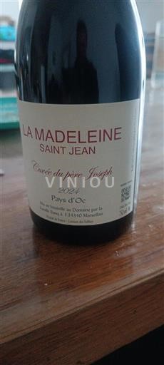 Languedoc og Roussillon Pays d'Oc La Madeleine Saint Jean du père Joseph 2024
