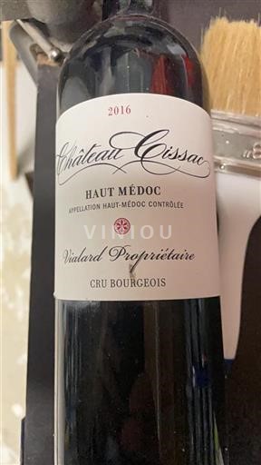 Burdeos Haut-Médoc Cru Bourgeois Château Cissac 2016