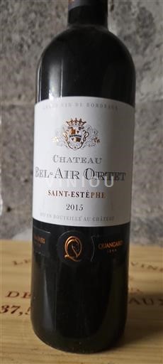 Bordeaux Saint-Estèphe Château Belair Ortet 2015