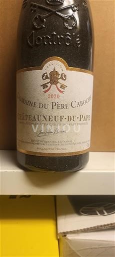 Thung lũng Rhône Châteauneuf-du-pape Domaine Père Caboche 2020
