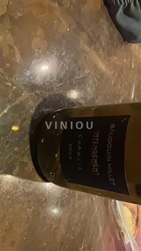 Burgundsko Chablis Premier Cru Baudouin Millet Intensément 2023