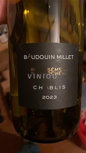 Bourgogne Chablis Premier Cru Baudouin Millet Intensément 2023