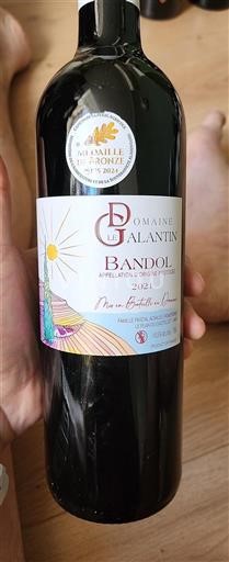Provence Bandol Domaine Le Galantin 2021