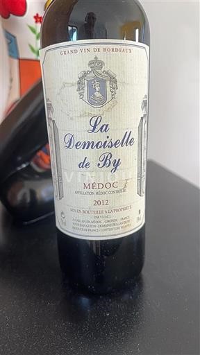 Burdeos Médoc Château Rollan De By La Demoiselle de By 2012